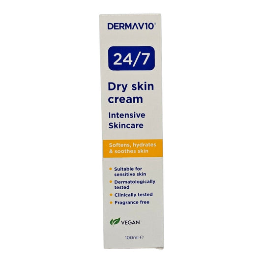 Derma V10 24/7 – Интензивен крем за суха кожа 100 мл