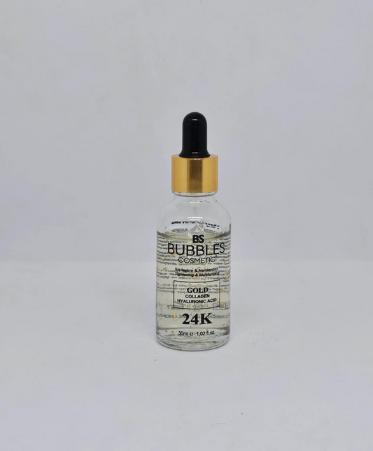 BS Bubbles 24K Gold – Серум със злато, колаген и хиалуронова киселина 30 мл