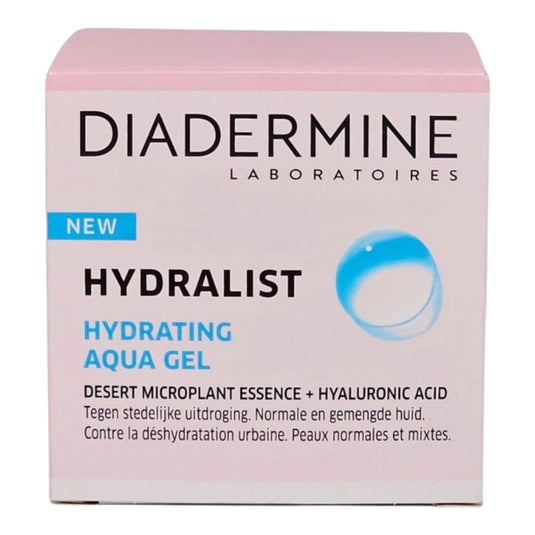 Diadermine Hydralist Aqua Gel хидратиращ гел за лице 50 мл