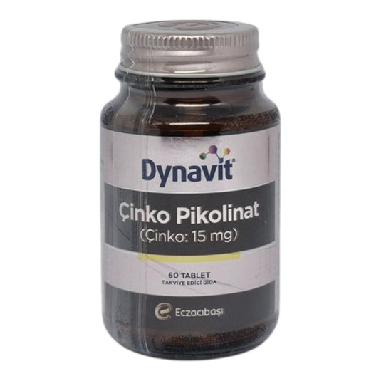 Dynavit Цинк Пиколинат 15 mg – 60 таблетки
