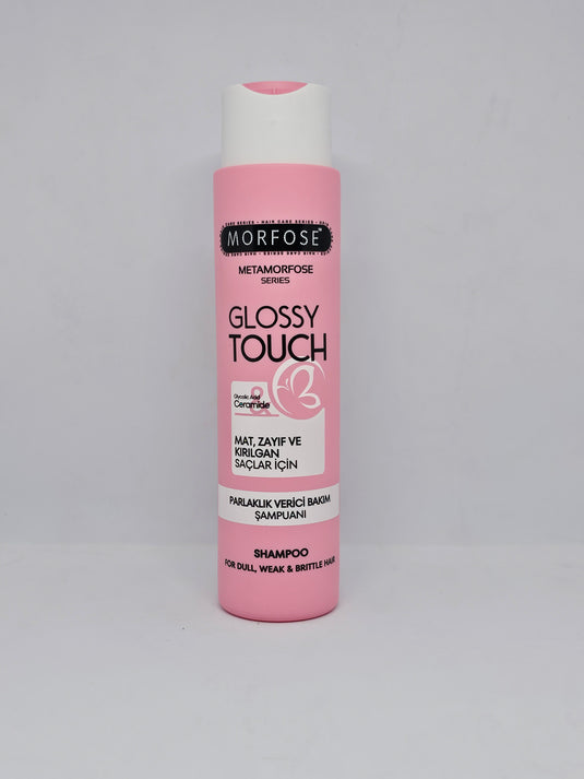 Morfose Glossy Touch Шампоан за блясък за слаба и изтощена коса 400 мл