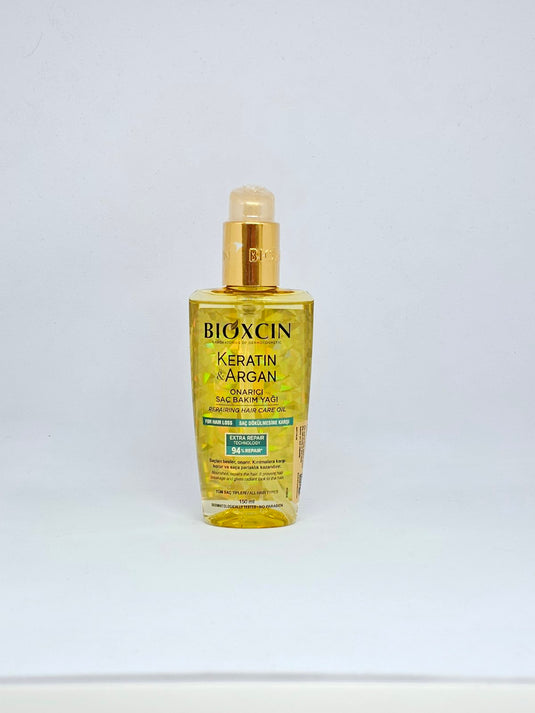 Bioxcin Keratin & Argan Възстановяващо олио за коса – 150 мл
