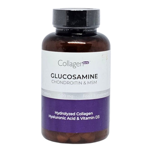 Collagen Forte с глюкозамин, хондроитин и MSM – 90 таблетки