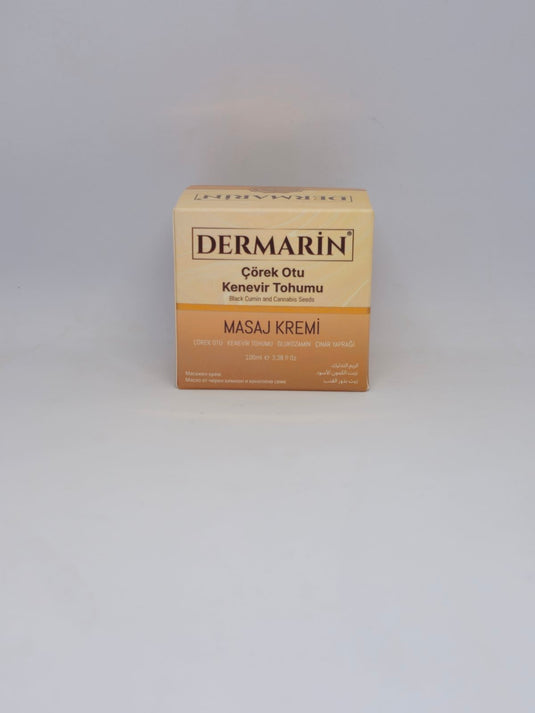 Dermarin - Масажен крем с черен кимион и конопено семе 100 мл