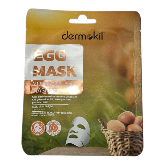 Dermokil - Маска с яйчен белтък за мазна и акнеична кожа 20 г