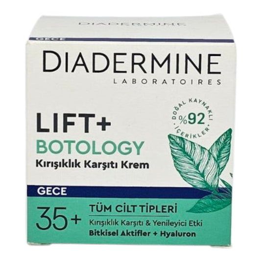 Diadermine Lift+ Botology Нощен крем против бръчки 35+ 50 мл