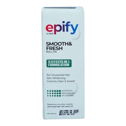 Epify – рол-он 3 в 1 против изпотяване и неприятна миризма 50 мл