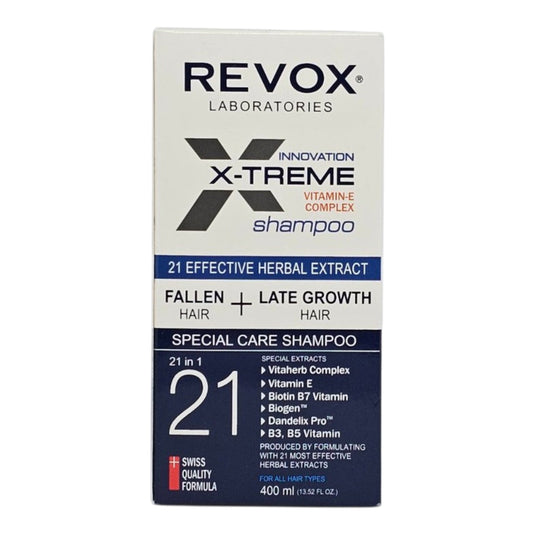 Revox X-Treme 21 in 1 – шампоан против косопад и за растеж 400 мл