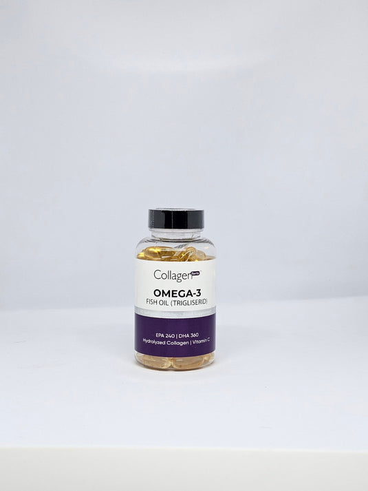 Collagen Forte Омега-3 с Хидролизиран Колаген и Витамин C – 90 меки гел капсули