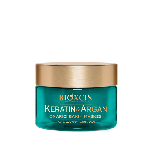 Bioxcin Възстановяваща маска за коса с Кератин и Арган – 250 мл