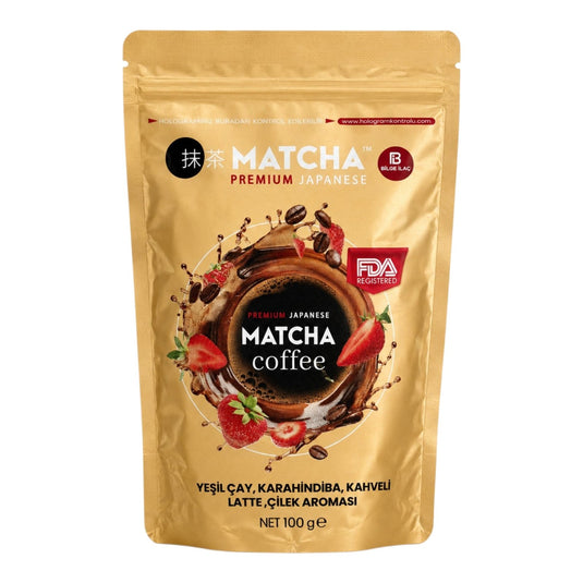 MATCHA Premium Japanese Coffee с ягода – кафе за режим и контрол на теглото
