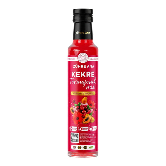 Zühre Ana Kekre Termojenik Mix – концентрат за контрол на теглото с хибискус и папая, 250 мл