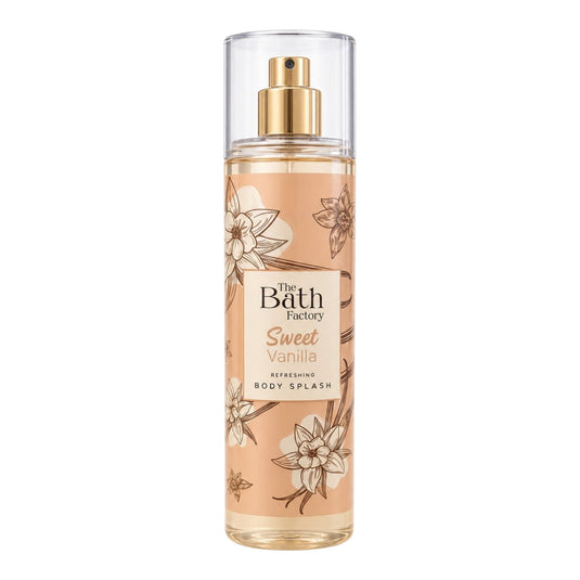 The Bath Factory Sweet Vanilla – Парфюмен спрей за тяло и коса с аромат на ванилия – 200 мл