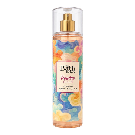 The Bath Factory Poudre Cloud – Парфюмен спрей за тяло с пудрено-флорален аромат – 200 мл