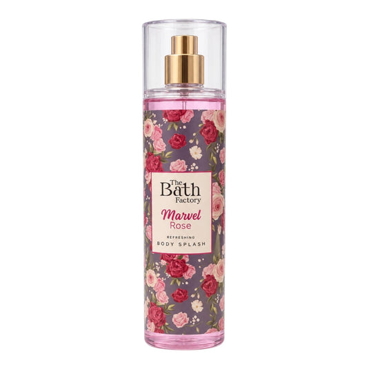 The Bath Factory Marvel Rose – Парфюмен спрей за тяло с аромат на роза – 200 мл