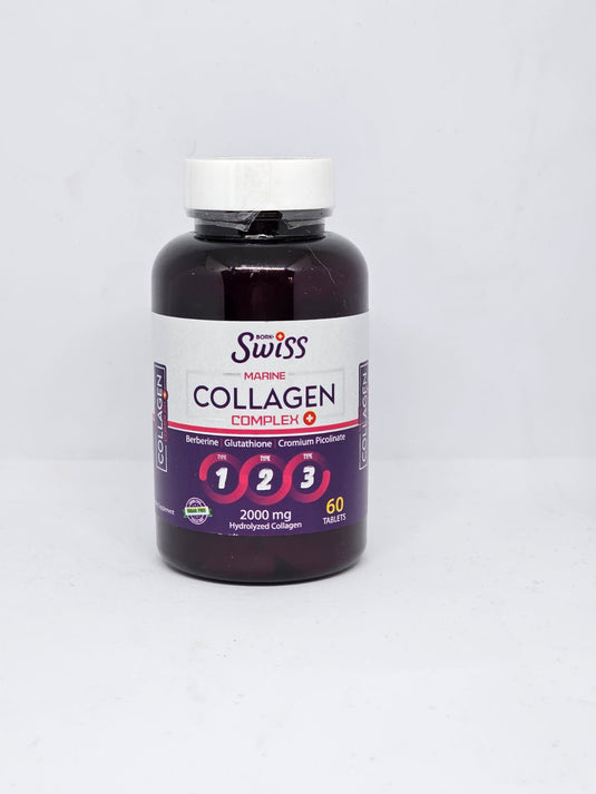 Bork Swiss Collagen Complex+ Колаген таблетки тип 1, 2 и 3 – 60 таблетки