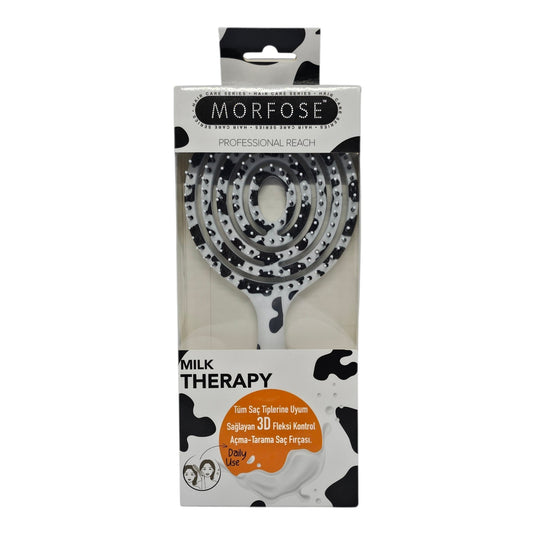 Morfose Milk Therapy Четка за коса с 3D гъвкава структура