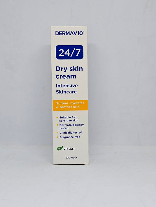 Derma V10 24/7 – Интензивен крем за суха кожа 100 мл