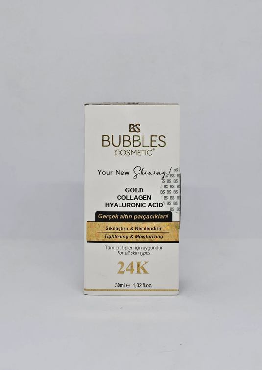 BS Bubbles 24K Gold – Серум със злато, колаген и хиалуронова киселина 30 мл