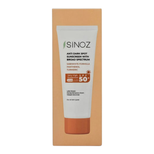 Sinoz SPF 50+ – Слънцезащитен крем против петна 50 мл