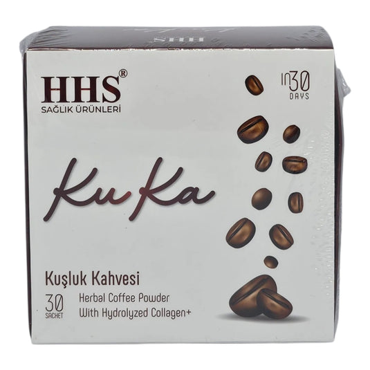 HHS „КуКа Хербал Кофи Паудър“ ОТСЛАБВАНЕ И КРАСОТА 30 сашета