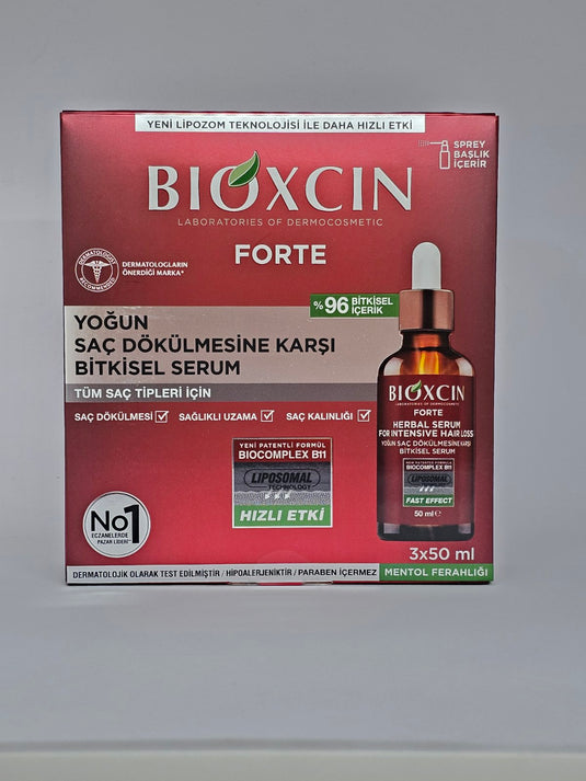 Bioxcin Forte Билков серум против интензивен косопад – 3 х 50 мл