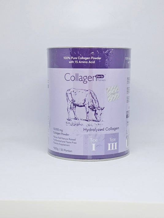 Collagen Forte Premium – Хидролизиран колаген на прах тип I и III – 500 г