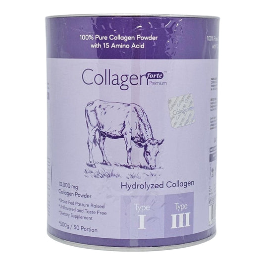 Collagen Forte Premium – Хидролизиран колаген на прах тип I и III – 500 г