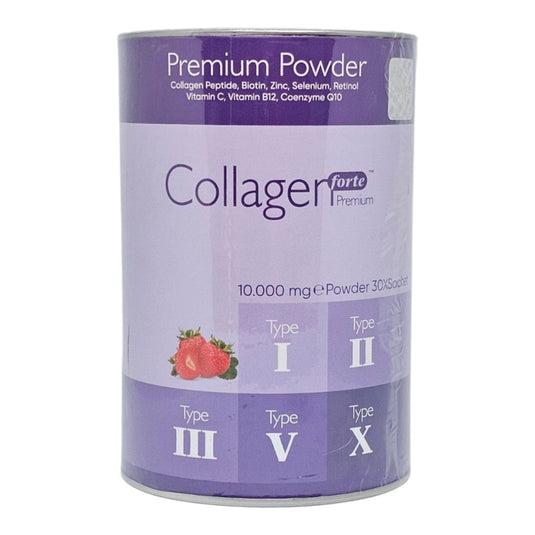 Collagen Forte Premium – Хидролизиран колаген тип I, II, III, V и X – 10 000 мг 30 сашета