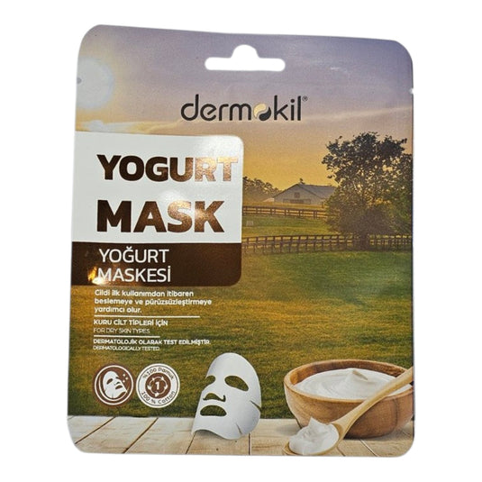 Dermokil - маска с йогурт за суха кожа 20 г