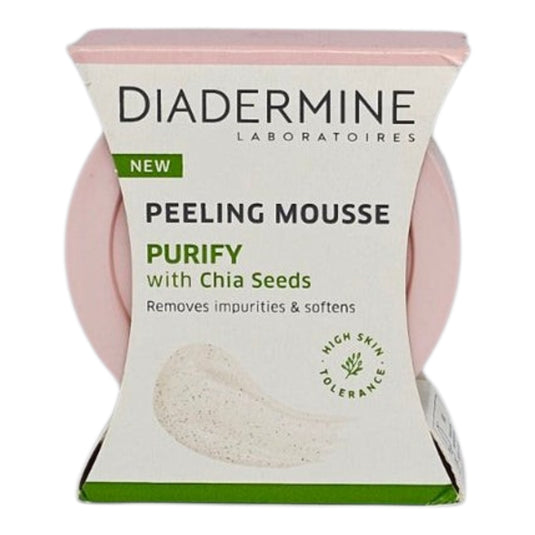 Diadermine Peeling Mousse Purify-Нежен пилинг мус със чиа 75 мл