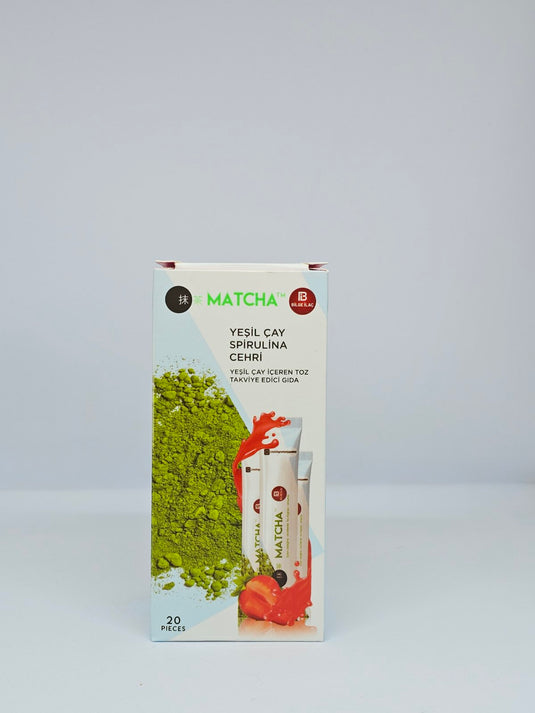 MATCHA Premium Japanese – Зелен чай с ягода за отслабване 20 сашета