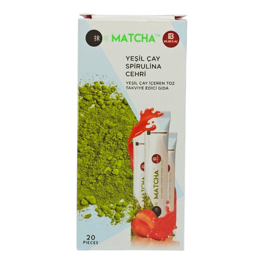 MATCHA Premium Japanese – Зелен чай с ягода за отслабване 20 сашета