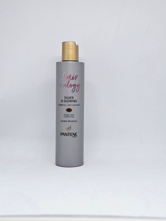 Pantene Pro-V Hair Biology – лилав шампоан за руса, бяла и сива коса 250 мл