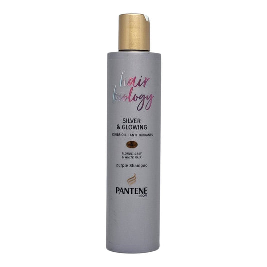 Pantene Pro-V Hair Biology – лилав шампоан за руса, бяла и сива коса 250 мл