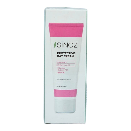 Sinoz - Хидратиращ дневен крем със слънцезащита SPF 15, 50 мл