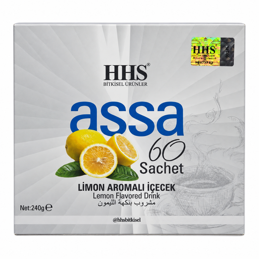 HHS Assa Lemon чай за отслабване 60 сашета 100% ОРИГИНАЛЕН ПРОДУКТ