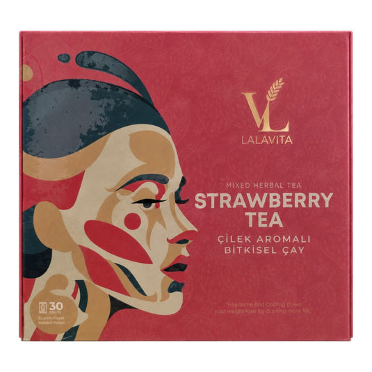 Lalavita Strawberry Tea – билков чай с аромат на ягода, 30 сашета