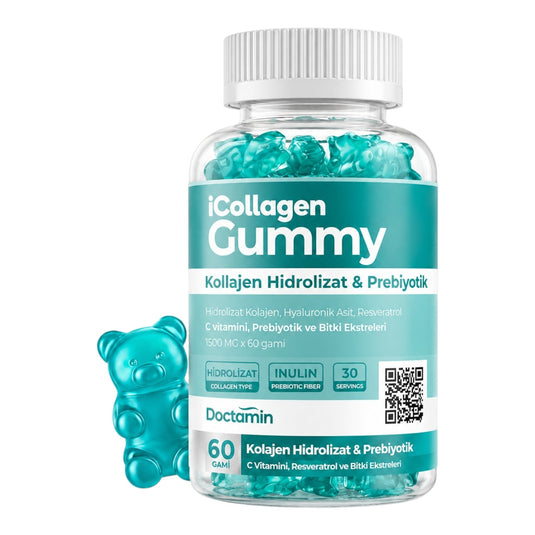 Collagen Мечета  с Пребиотик и 5 Вида Колаген – 60 Желирани Бонбона