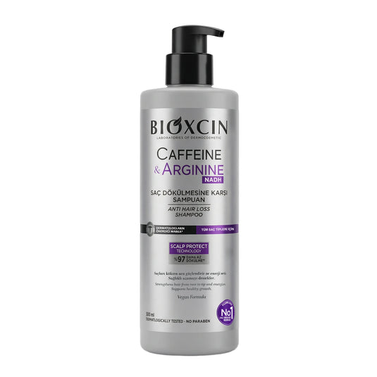 Bioxcin Шампоан против косопад с кофеин и аргинин – 500 мл