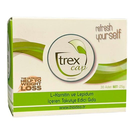 Trex Cap капсули с L карнитин 30 капсули за отслабване