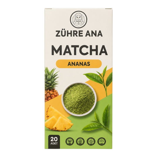 Zühre Ana Matcha с ананас – за метаболизъм и контрол на теглото, 20 сашета