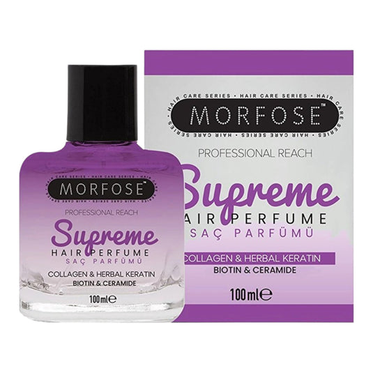 Morfose Supreme – парфюм за коса с колаген, кератин, биотин и серамиди, 100 мл