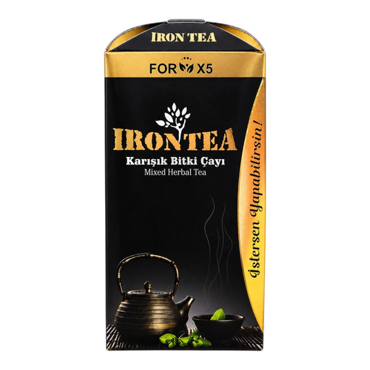 IRONTEA FORX5 – Билков чай за отслабване и контрол на теглото